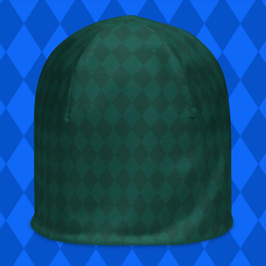 ToonGrin All Over Print Beanie (Nero Green)