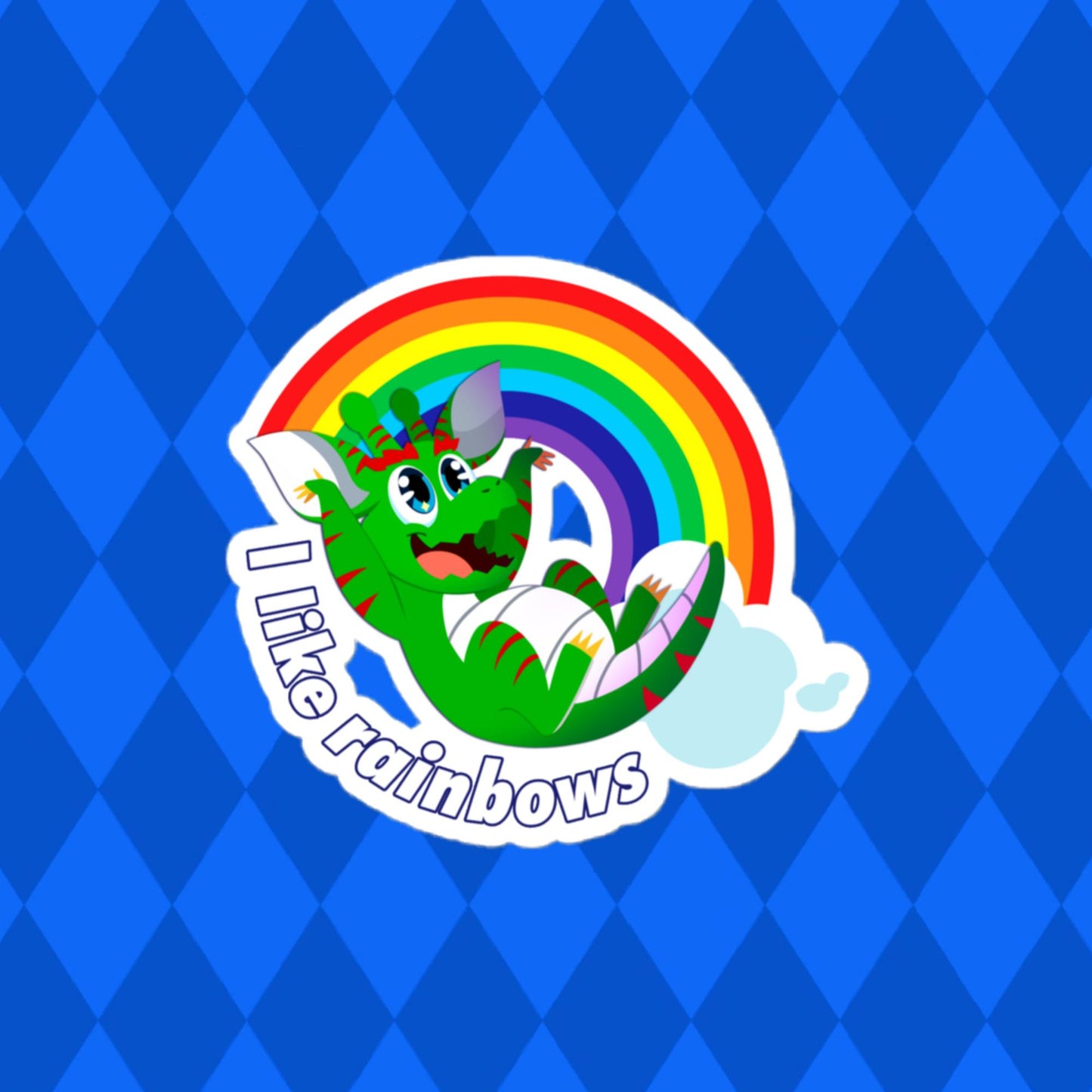 Smoulder 'I Like Rainbows' Sticker